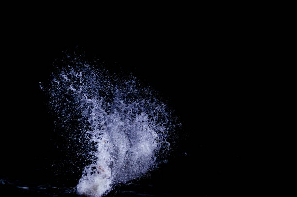 istock Splashing wave on the Black sea. 1010019752