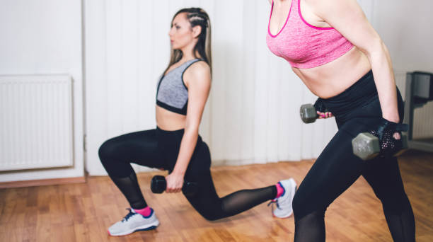istock Women working out in gym 1010029800