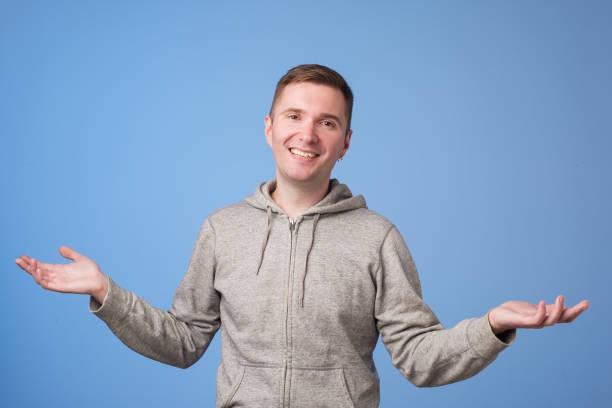 istock Surprised astonished caucasian man being shocked with discounts. 1010033248