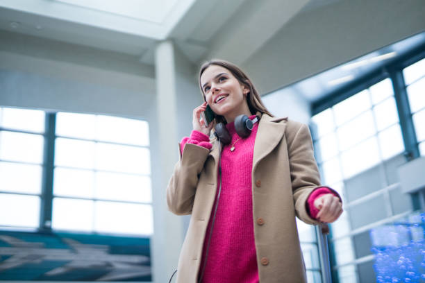 istock Woman waiting on the airport 1010051690