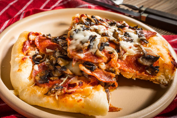 istock A piece of homemade pizza. 1010055200