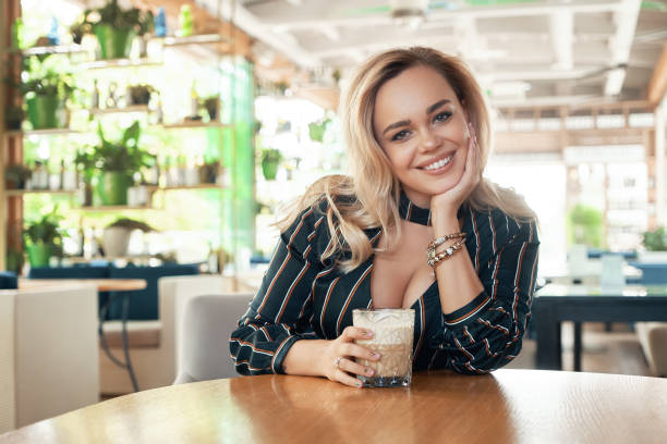 istock Successful woman drinking a latte 1010064772