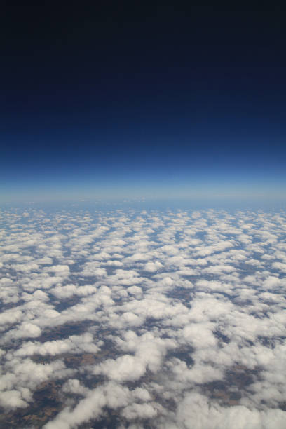 istock Vertical shot of clouds seen from above 1010065078