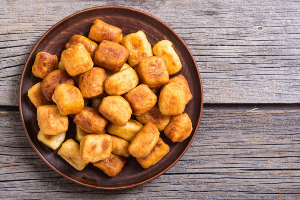istock Homemade fried potatoes gnocchi 1010067976