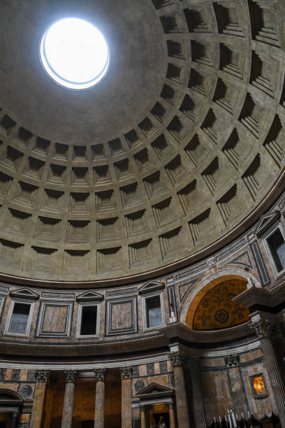 istock Ancient ruins in Rome (Italy) - Interior of Pantheon 1010078766