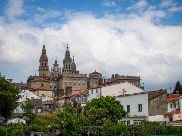 istock View of Santiago de Compostela Cathedral 1010078874
