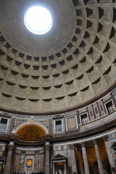 istock Ancient ruins in Rome (Italy) - Interior of Pantheon 1010082784