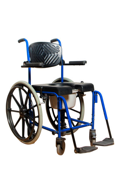 istock wheelchair for disposable people isolated 1010084078
