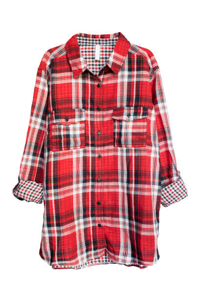 istock Tartan shirt isolated 1010087454
