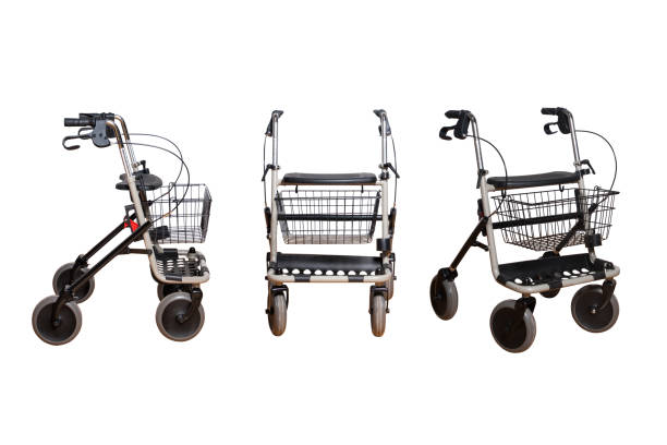 istock wheelchair for disposable people isolated 1010093614
