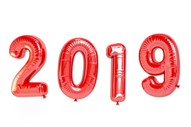 istock 2019 Balloons. New Year Concept 1010098762
