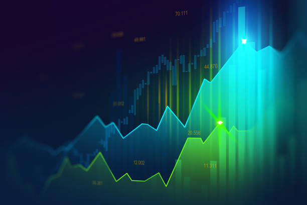 istock Stock market or forex trading graph in graphic concept 1010109522