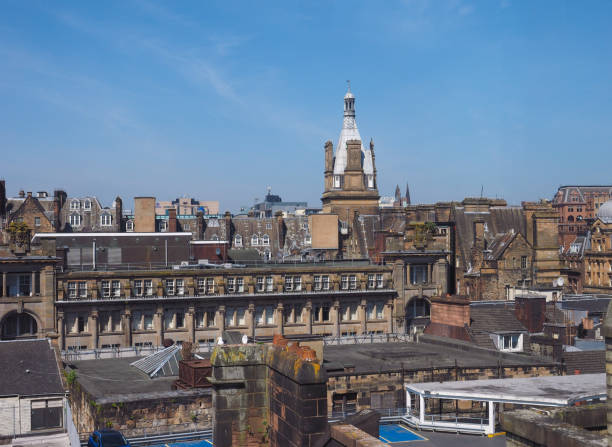 istock Aerial view of Glasgow 1010115186