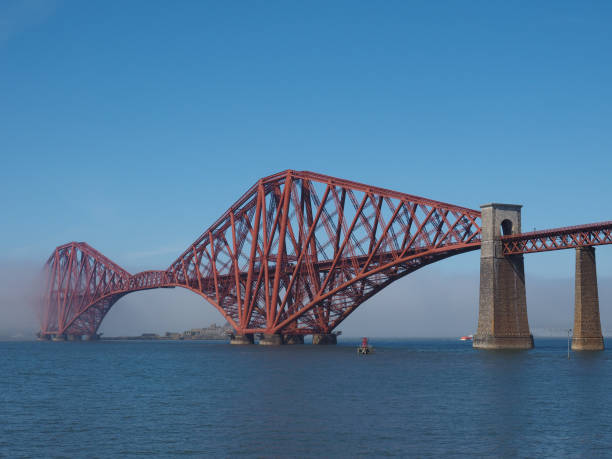 istock Forth Bridge over Firth of Forth in Edinburgh 1010118704