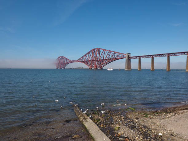 istock Forth Bridge over Firth of Forth in Edinburgh 1010119012