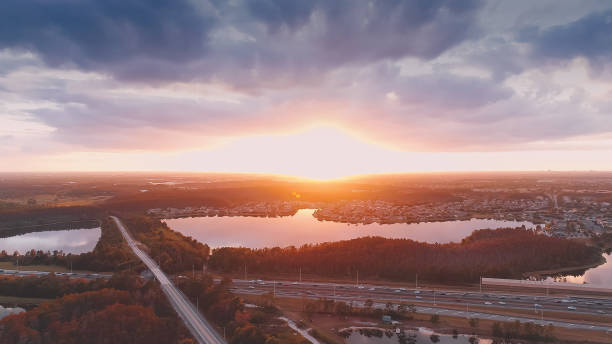istock Orlando Highway Aerial View 1010120752