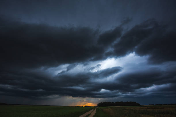 istock Image of storm cloud taken in Lithuania 1010128794