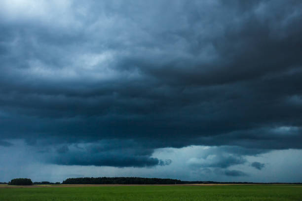 istock Image of storm cloud taken in Lithuania 1010128950