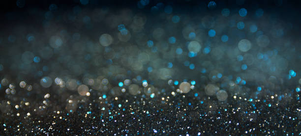 istock Blurred Christmas and New Year Holidays Background with bokeh 1010133108