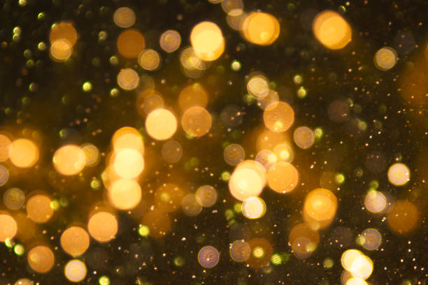 istock Christmas and Happy new year on blurred bokeh with snowfall banner background 1010141790