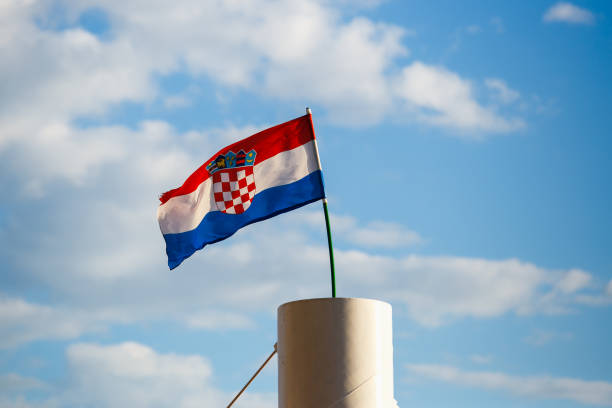 istock National flag of Croatia 1010148894