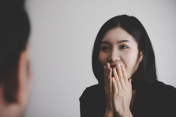 istock Chinese girlfriend is surprise by boyfriend 1010154290