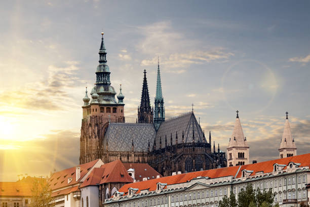 istock Prague Castle at sunset, Prague, Czech Republic 1010172634