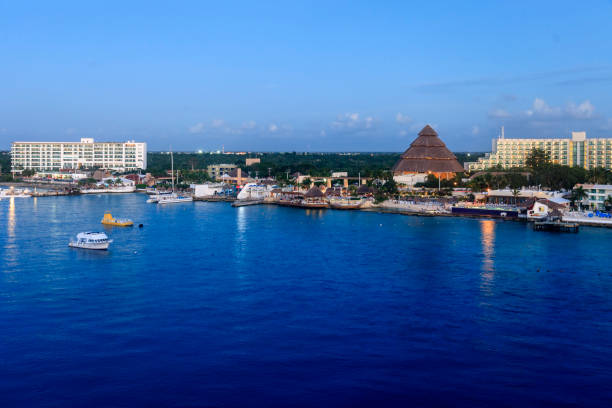 istock Dusk at the Port at Cozumel, Mexico 1010172826