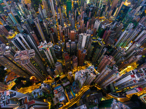 istock Hong Kong aerial view 1010183140