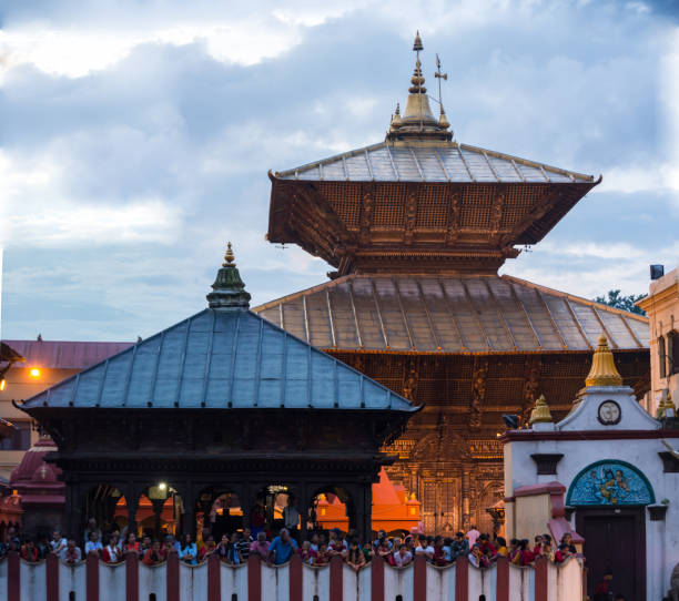istock Night Light Golden Pashupatinath Temple 1010187930