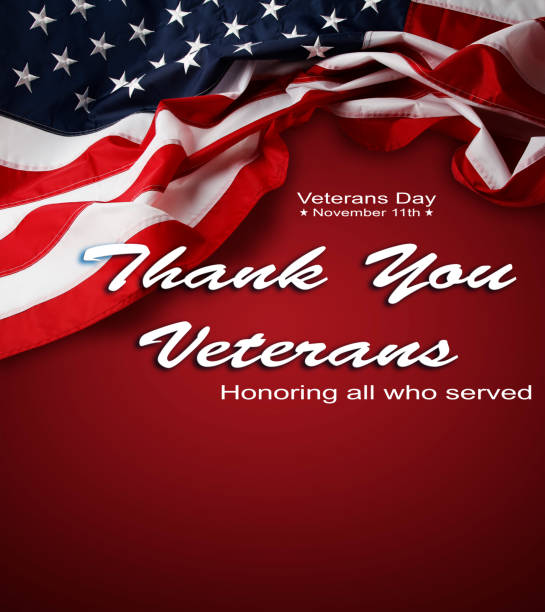 istock Veterans Day American flag 1010210890