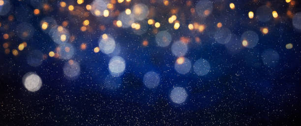 istock Blurred bokeh light background, Christmas and New Year holidays background 1010211628