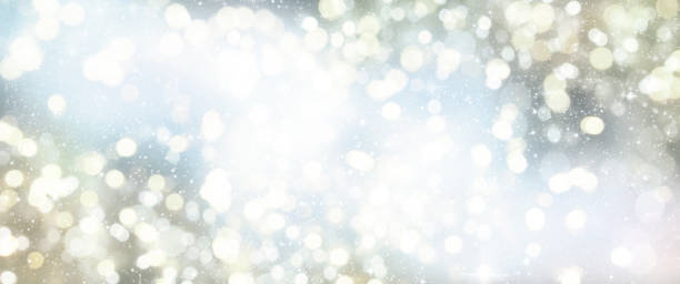 istock Christmas light background.  Holiday glowing backdrop. Defocused Background With Blinking Stars. Blurred Bokeh. 1010212242