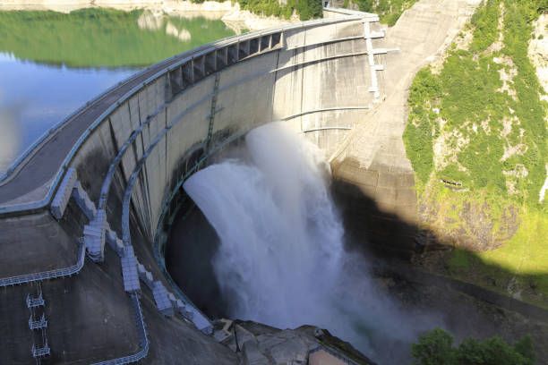 istock discharge from Kurobe dam in Toyama, Japan 1010214910