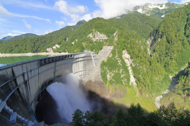 istock discharge from Kurobe dam in Toyama, Japan 1010215054
