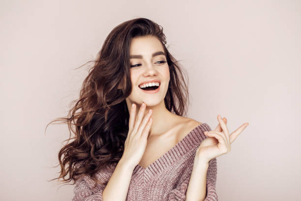 istock Beautiful woman wearing sweater 1010215072