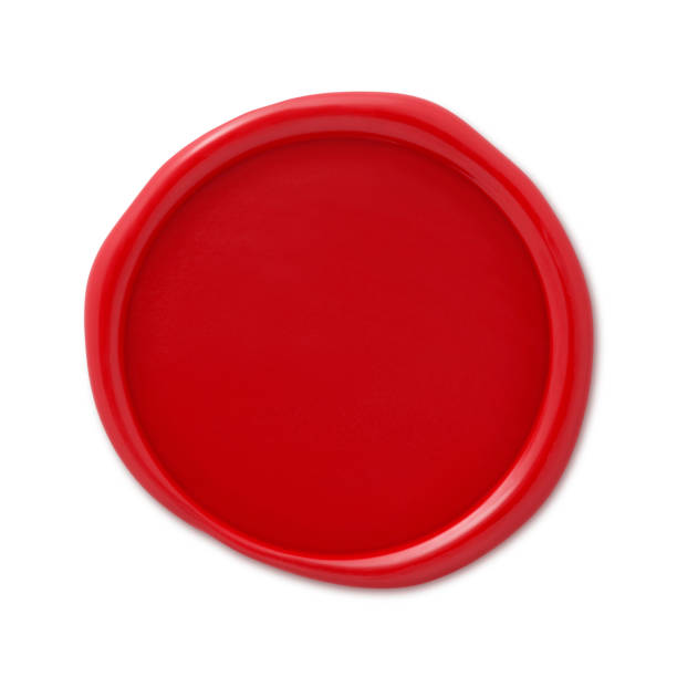 istock Red Wax Seal Stamp 1010215082