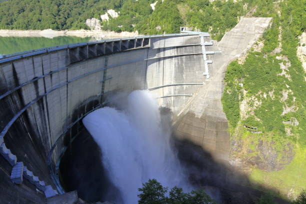 istock discharge from Kurobe dam in Toyama, Japan 1010215146