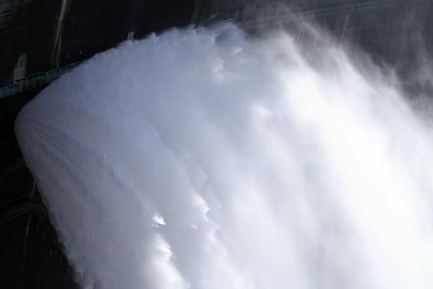 Beautiful view of turbulent Niagara waterfall in summer