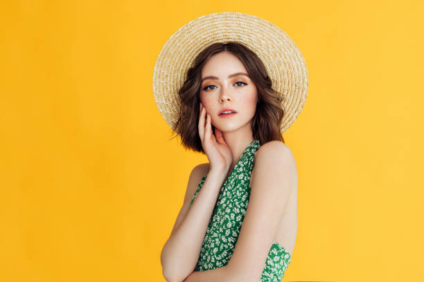 istock Beautiful girl wearing hat 1010215878