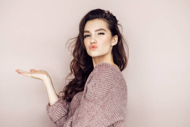 istock Beautiful woman wearing sweater 1010215944