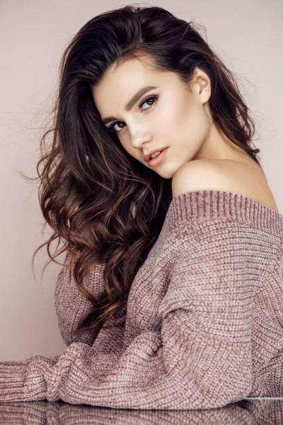 istock Beautiful woman wearing sweater 1010215990