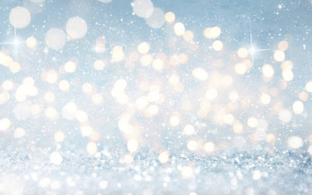 istock Blurred bokeh light background, Christmas and New Year holidays background 1010216654