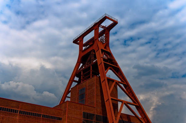 istock Winding tower at Zeche Zollverein 1010218702