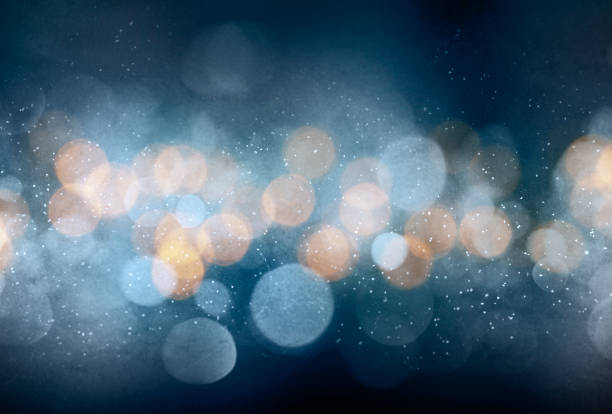 istock Blurred bokeh light background, Christmas and New Year holidays background 1010221128