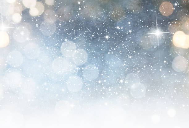 istock Blurred bokeh light background, Christmas and New Year holidays background 1010227208