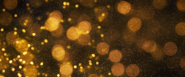 istock Blurred bokeh light background, Christmas and New Year holidays background 1010227434