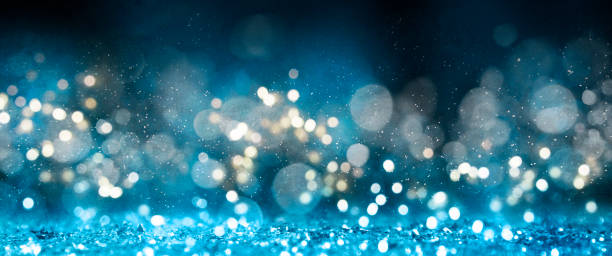 istock Blurred bokeh light background, Christmas and New Year holidays background 1010228174