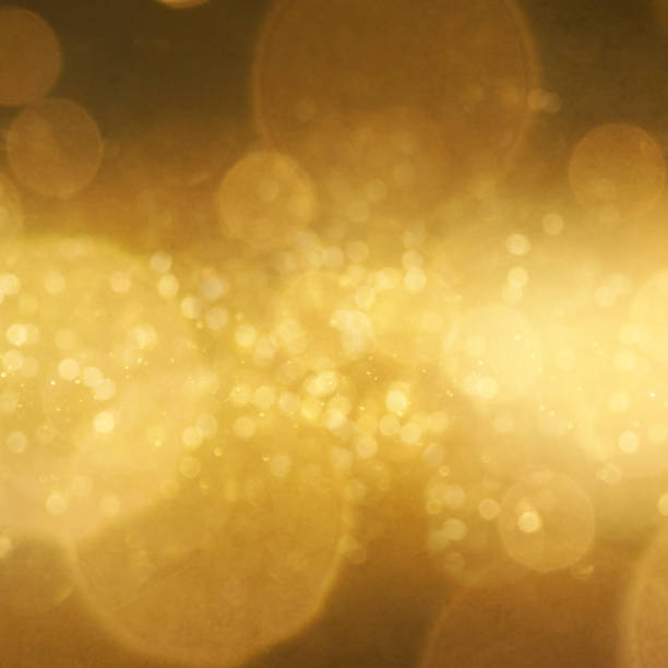 istock Christmas light background.  Holiday glowing backdrop. Defocused Background With Blinking Stars. Blurred Bokeh. 1010231064
