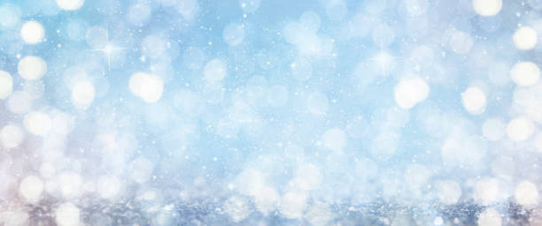 istock Blurred bokeh light background, Christmas and New Year holidays background 1010231224